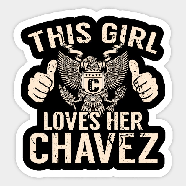 CHAVEZ Sticker by Jeffrey19988